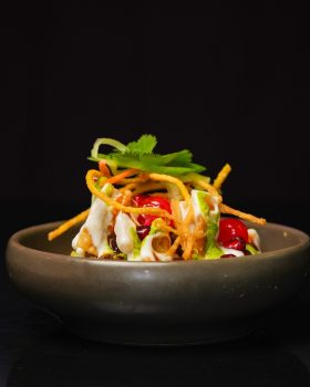 photo of chaat at honeymoon restaurant in Croydon